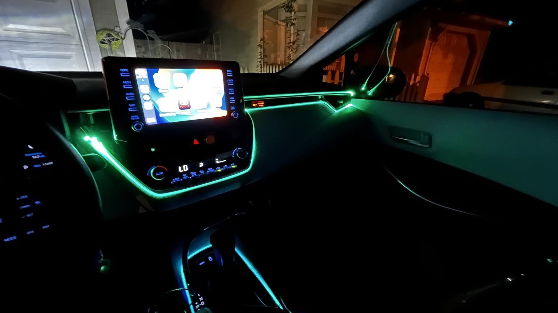 MAODANER Car LED Interior Strip Light, 16 Million Colors 5 in 1 with 236 inches Fiber Optic, Multicolor RGB Sound Active Automobile Atmosphere Ambient Lighting Kit - Wireless Bluetooth APP Control customer photo 2