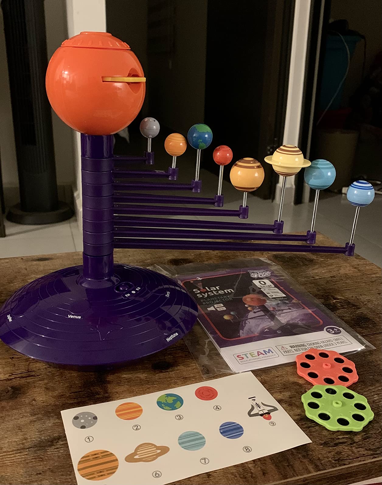 Science Can Solar System for Kids, Talking Astronomy Solar System Model Kit customer photo 1