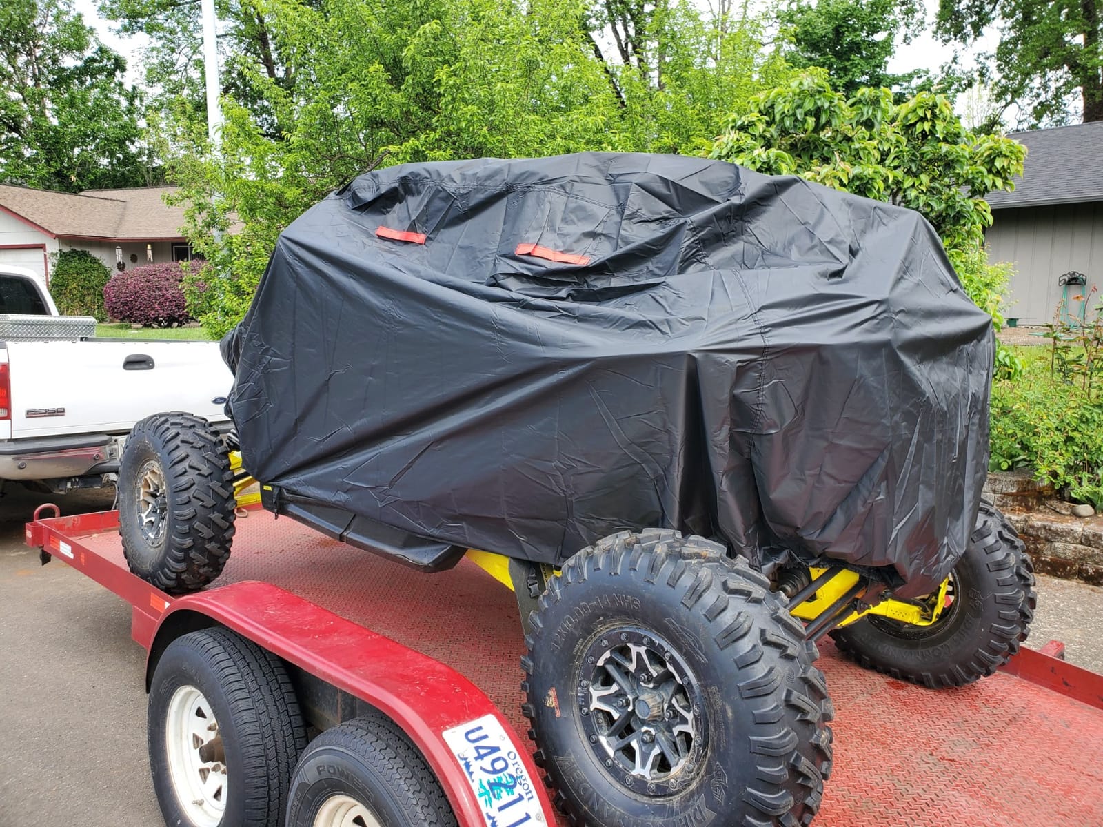 MZS Waterproof Outdoor Heavy Duty ATV Cover fits up to 101