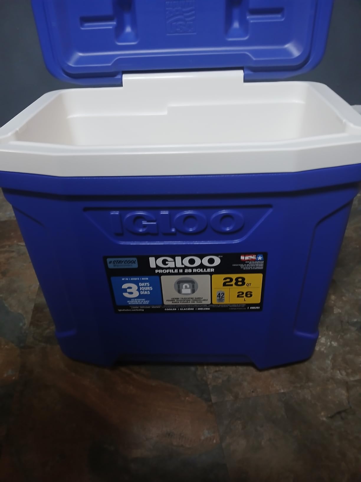 Igloo Hard Coolers | Profile II Series | Insulated Ice Chests | Roller Cooler with Wheels customer photo 2