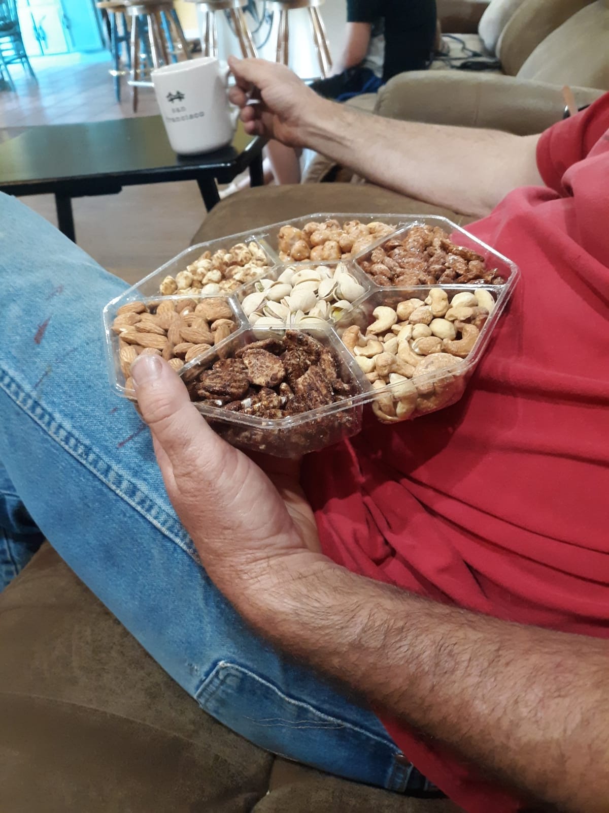 Holiday Nuts Gift Basket - Assortment of Sweet & Roasted Salted Gourmet Nuts - Food Gift Box for Dad, Him, Husband, Christmas, Father's Day, Mother's Day, Sympathy, Family, Men & Women customer photo 1