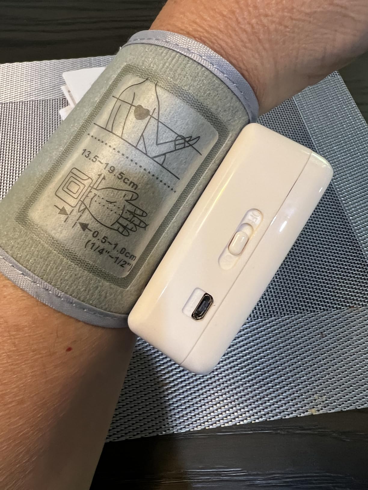 FDA Cleared Blood Pressure Monitor Wrist BP Machine for Home Use customer photo 1
