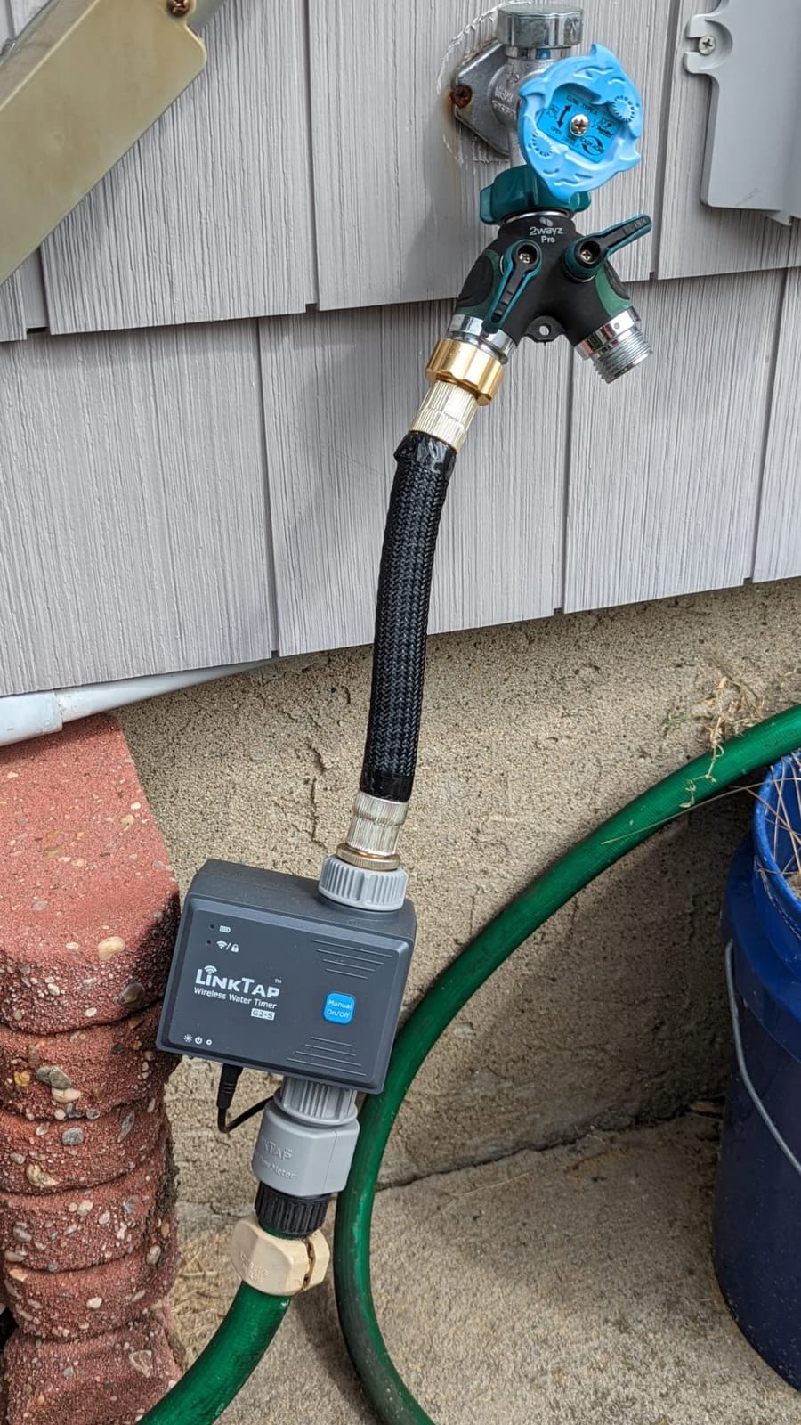 LinkTap G2S Smart Garden Hose Timer & Gateway, 2-Year Battery Life | Irrigation by Weather/Volume/Duration, Wider Range Than WiFi, Real-Time Fault Detection & Alert, Anti-Freeze Protection, IP66 customer photo 2