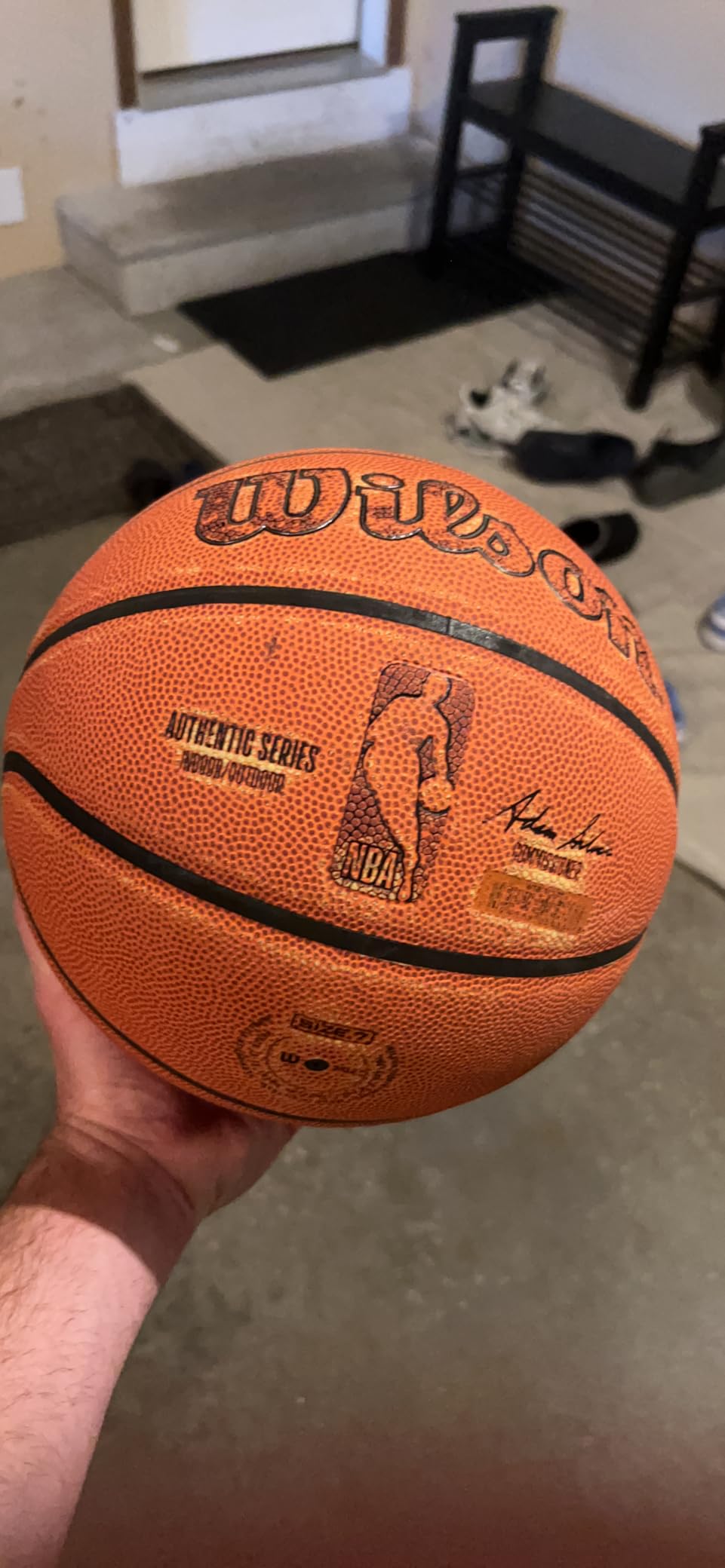 WILSON NBA Authentic Series Indoor/Outdoor Basketballs customer photo 2