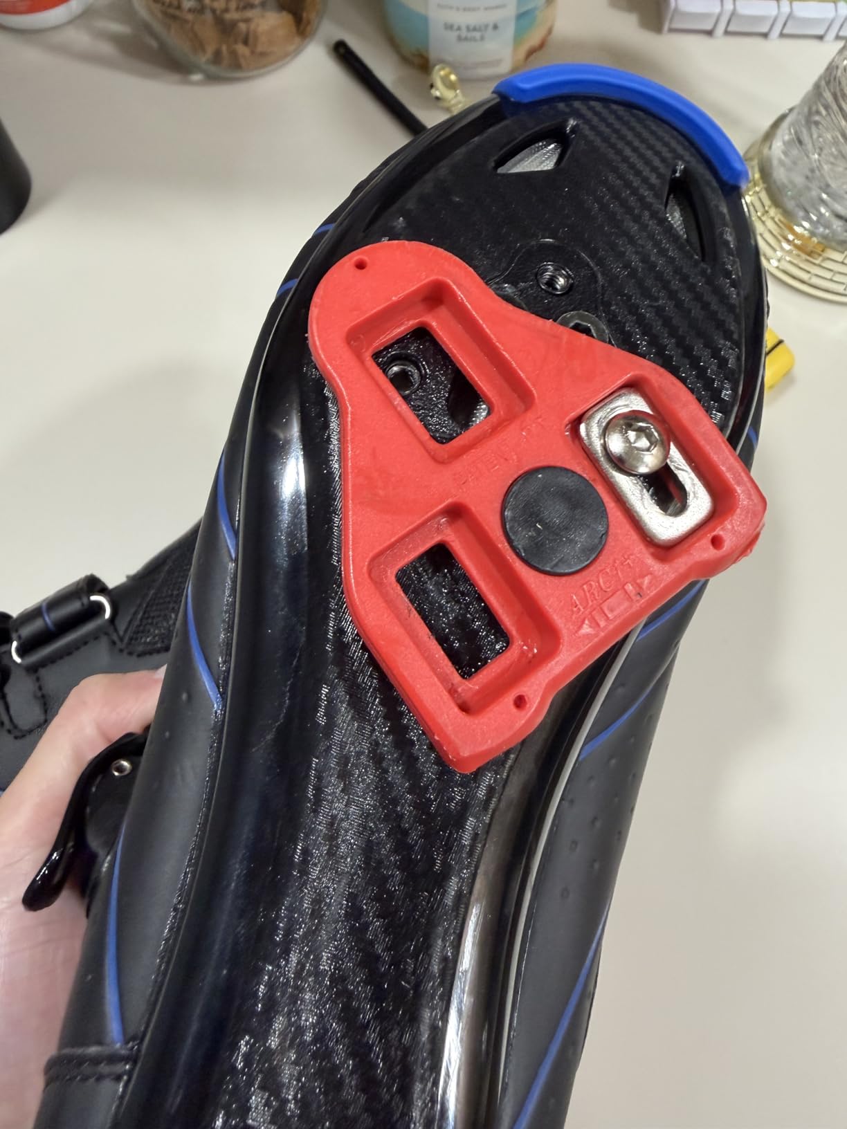 KESCOO Unisex Cycling Shoes Compatible with Peloton Indoor Road Bike customer photo 2
