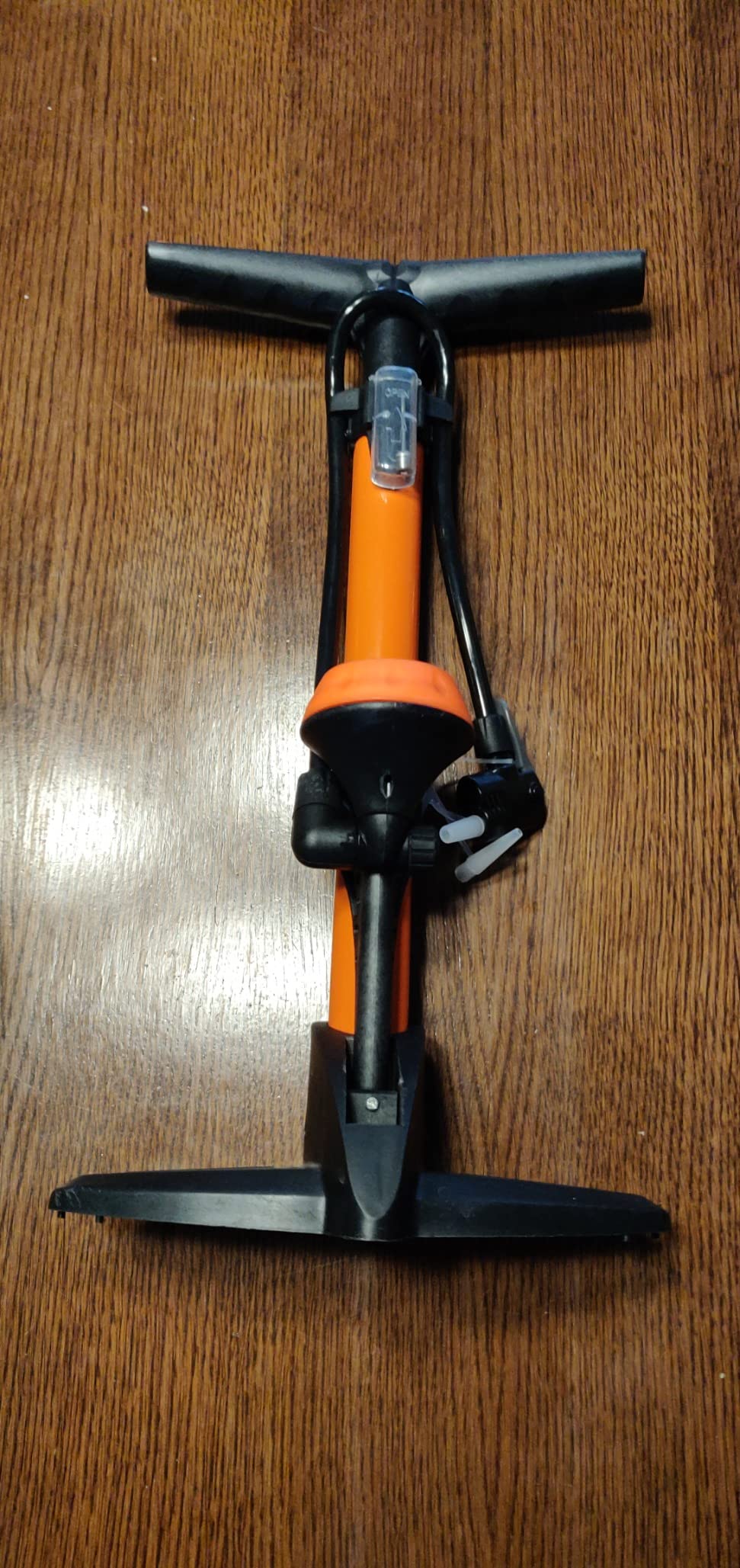 GOBKO Bike Pump with Gauge,Bicycle Floor Pump for Presta and Schrader Valves Bike Tire Pumps Inflator High Pressure 160PSI & 11BAR Portable Air Pump for Road Bike Car MTB Sports Balls customer photo 1