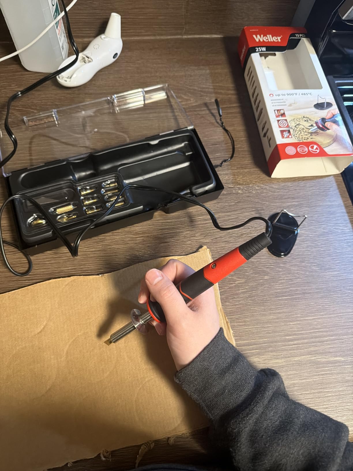 Weller Genuine 15 Piece 25W/120V Woodburning Kit | WLIWBK2512A customer photo 1