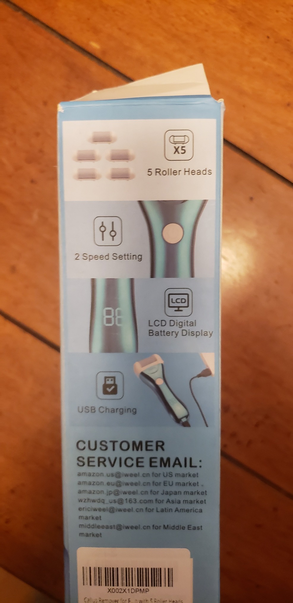 Electric Foot Callus Remover, Rechargeable Electronic Foot File Pedicure Kits, Electric Callus Remover for Feet, Foot Scrubber Dead Skin Remover, Professional Foot Care for Dead Skin Ideal Gift customer photo 1