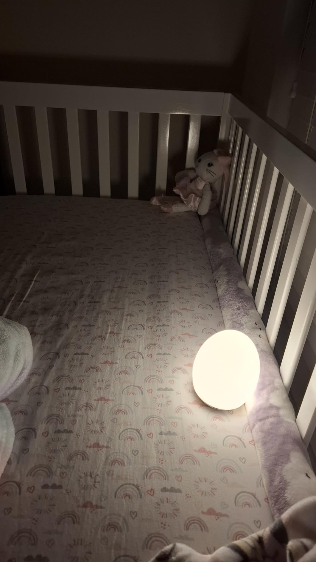 Night Light for Kids, Baby Night Light with 7 Colors Changing Mode & Stepless Dimming, Nursery Night Light BPA Free,Rechargeable Egg Night Light for Breastfeeding 1h Timer & Touch Control customer photo 2