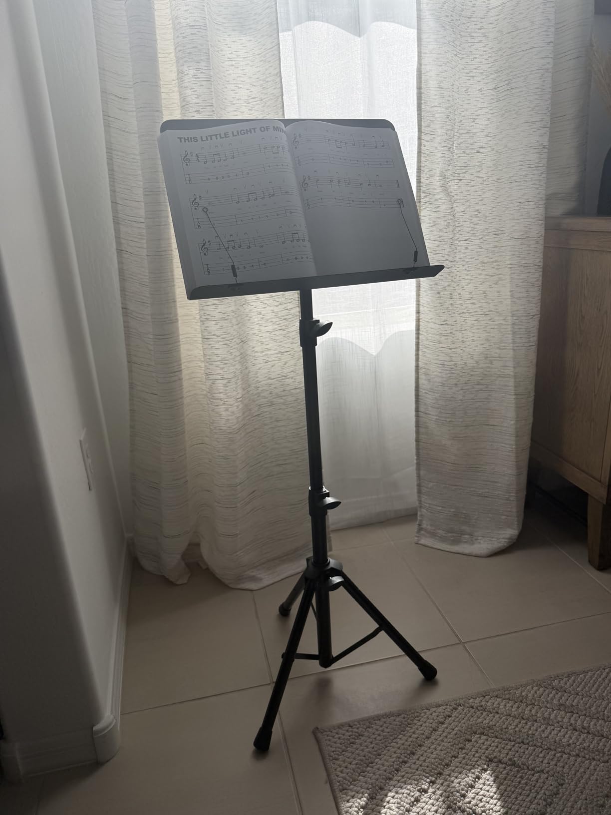 Vekkia Professional Portable Sheet Music Stand customer photo 1