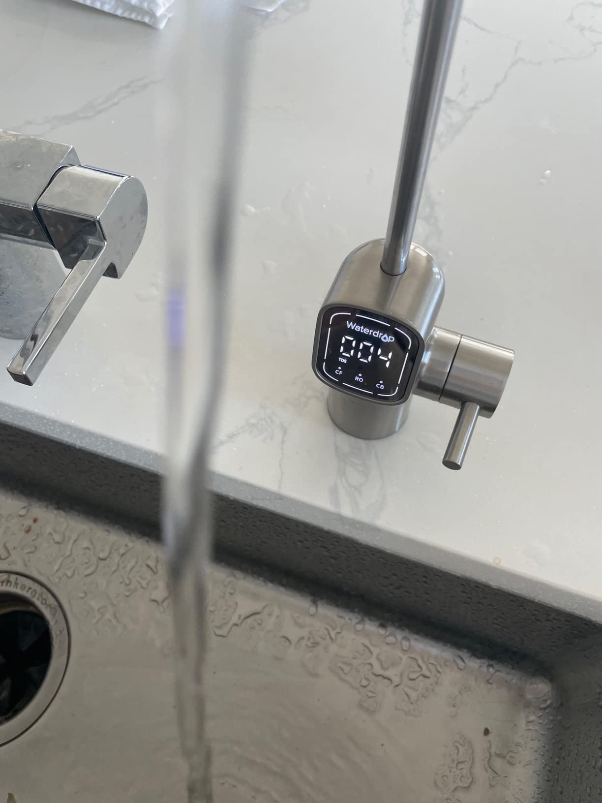 Waterdrop G3P800 Reverse Osmosis Water Filter, 800 GPD Tankless RO System customer photo 2