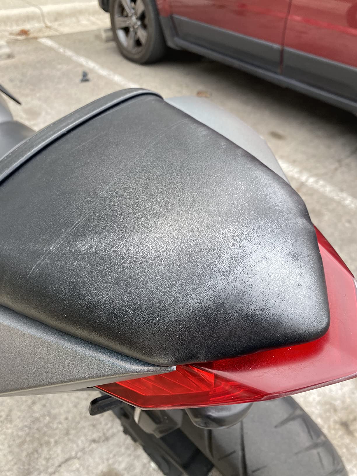 SECELES Heavy Duty Motorcycle Cover Fits up to 86