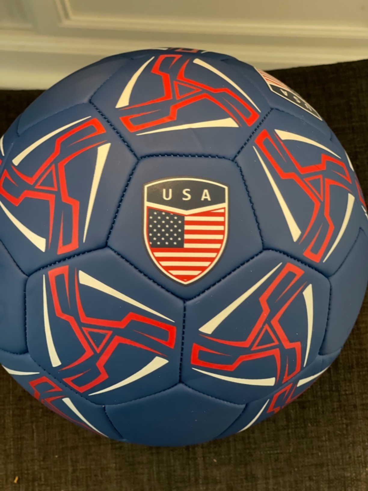 Western Star Soccer Ball USA - Official Match Grade Soccer Balls - Youth & Adult - Attractive and Durable Design - World Cup customer photo 1