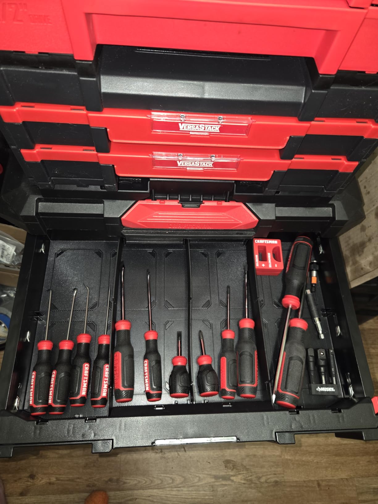 CRAFTSMAN Plastic Tool Box With Drawers, Organizer and Storage (CMST17804) customer photo 1