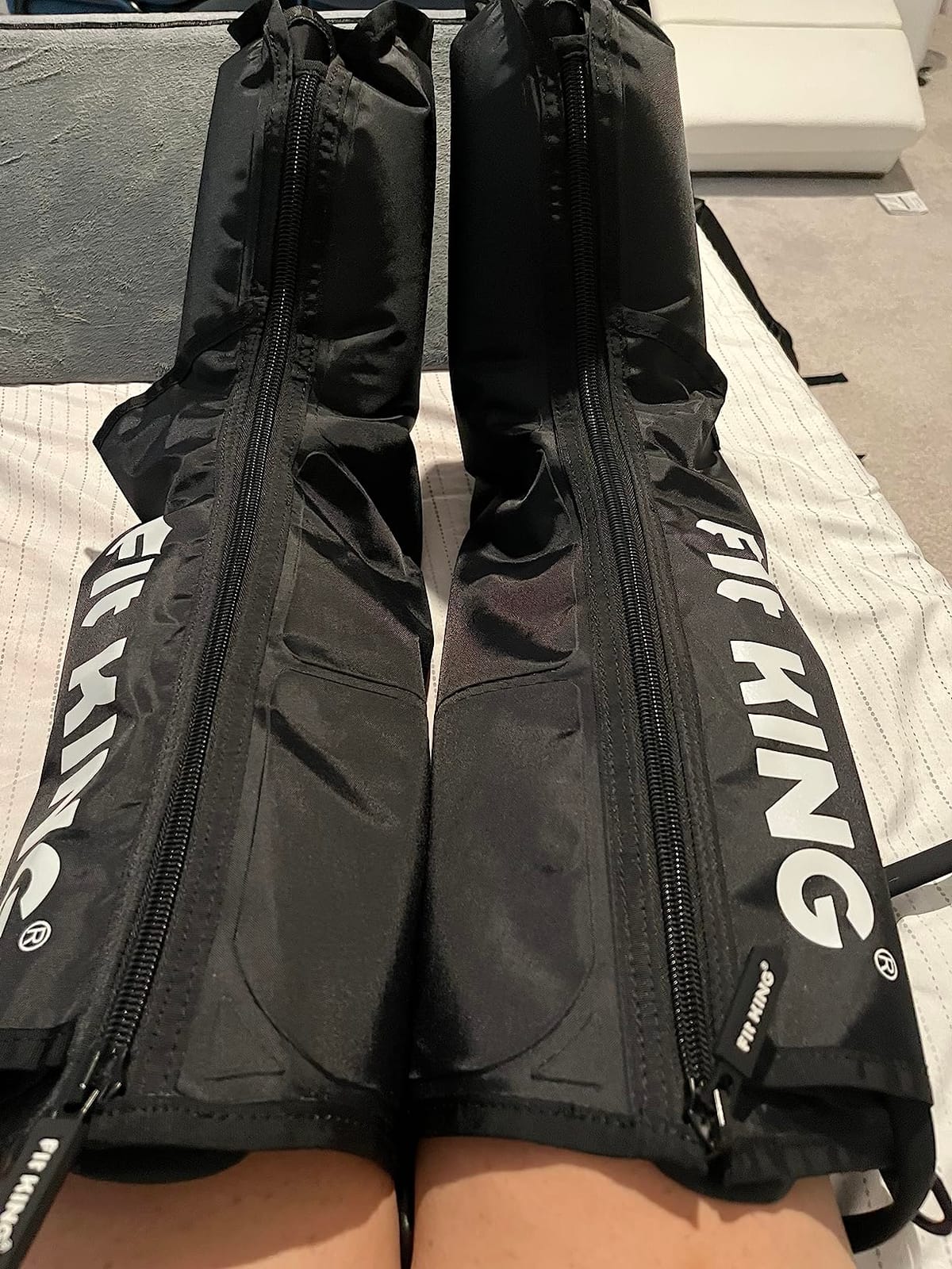 FIT KING Air Compression Leg Massager for Recovery, Foot and Calf Massager customer photo 2