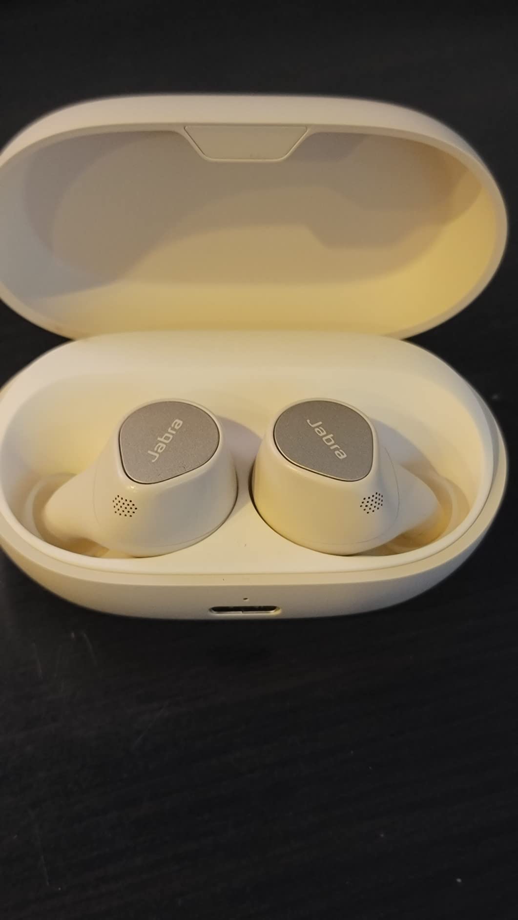 Jabra Elite 7 Pro in Ear Bluetooth Earbuds - Adjustable Active Noise Cancellation, Gold Beige customer photo 2