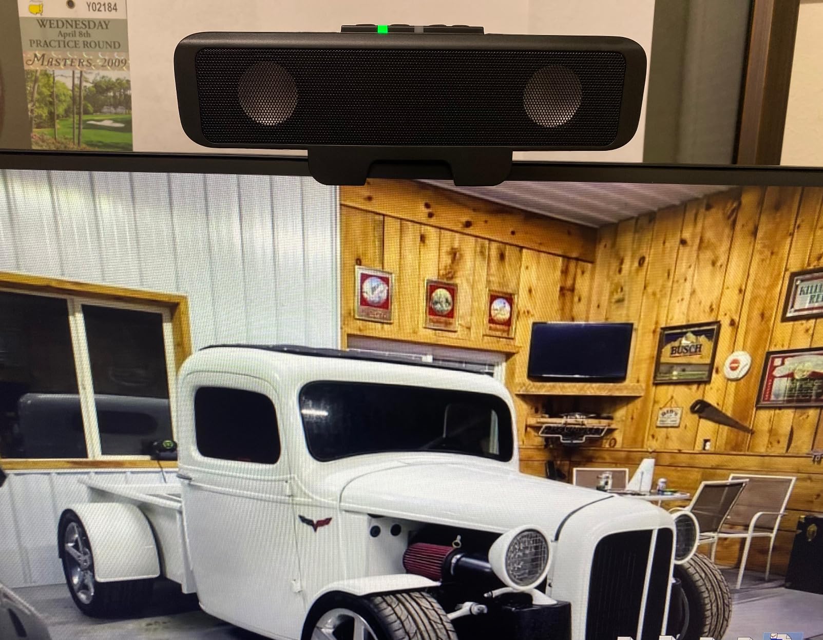 Cyber Acoustics CA-2890 USB Speaker Bar, 10W, Clip-On Monitor Mount Design customer photo 1