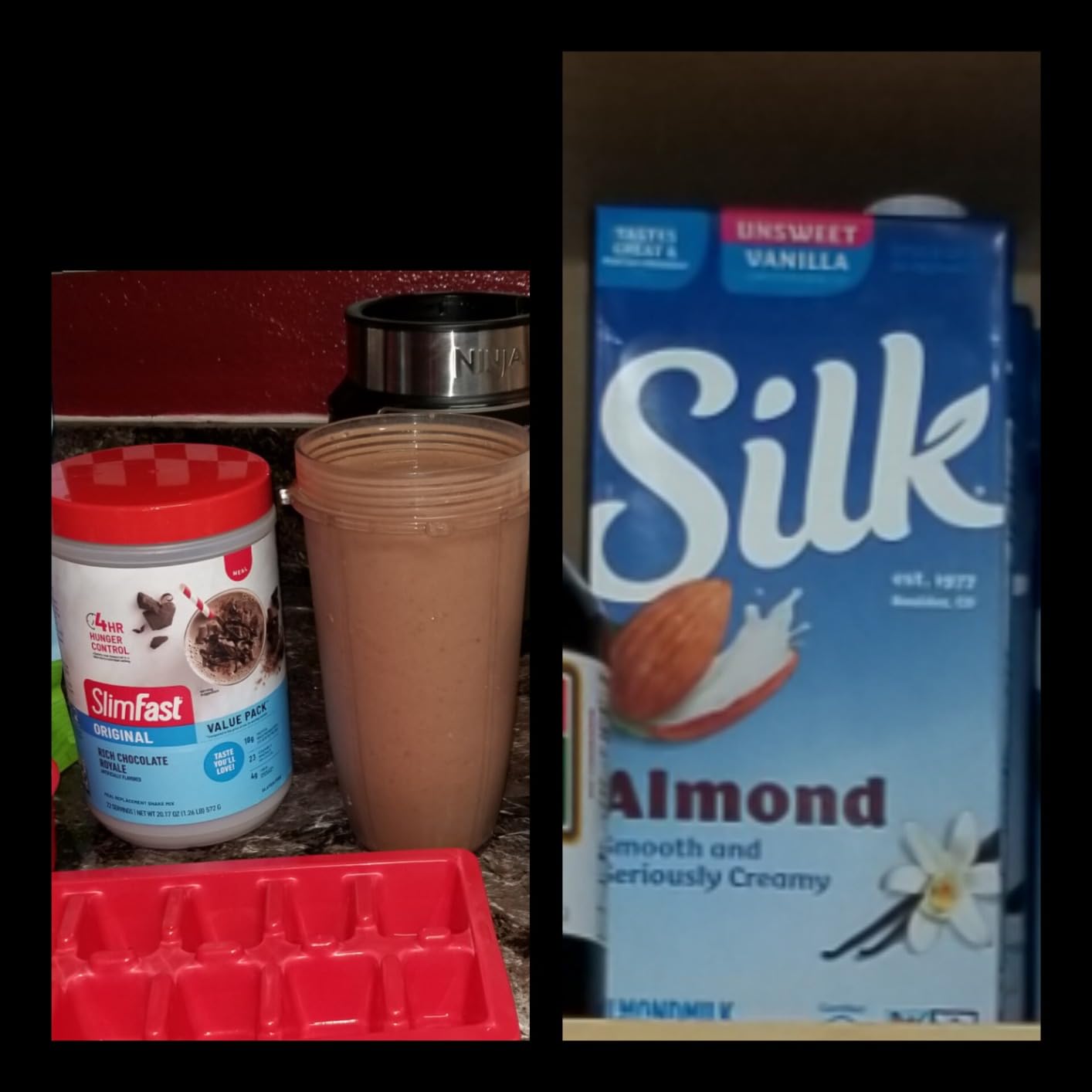 SlimFast Meal Replacement Powder, Original French Vanilla, Weight Loss Shake Mix, 10g of Protein, 22 Servings (Packaging May Vary) customer photo 2