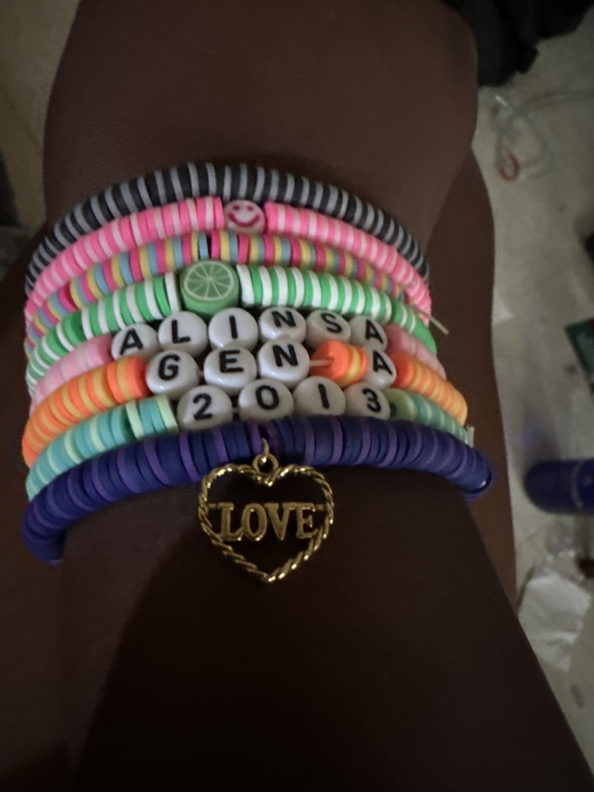 Gionlion 6000 Clay Beads Friendship Bracelet Making Kit, 24 Colors customer photo 1