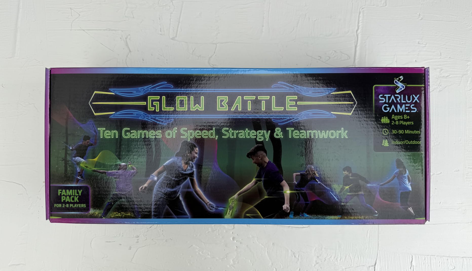 Glow Battle – A Light-Up Sword Game for Kids and Adults | 2-8 Players, Ages 8+ | Glow in the Dark Outdoor Games | Reunion & Party Game | Outside Toys for Tweens Thrilling & Memorable! customer photo 1
