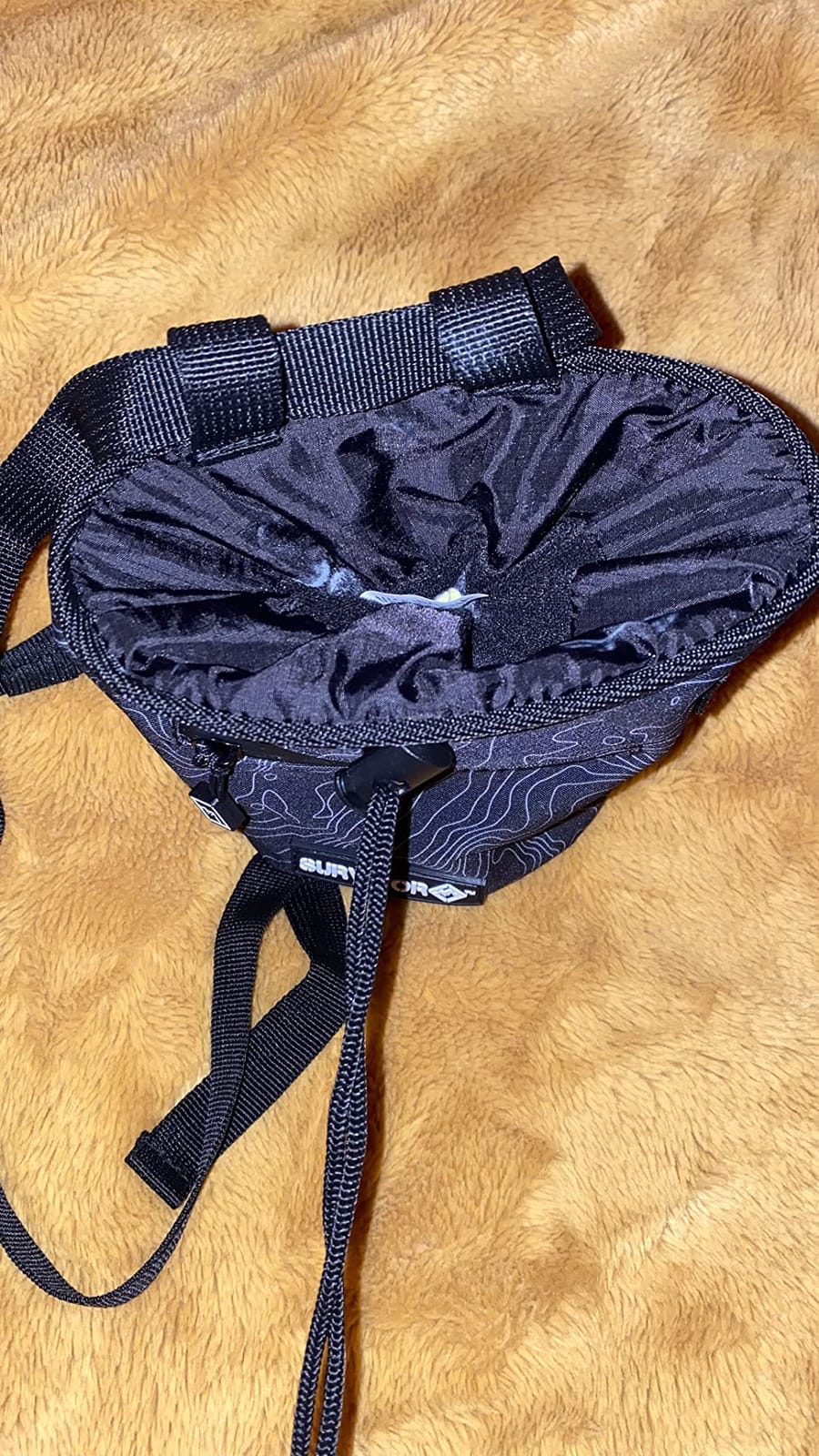 SURVIVOR Chalk Bag for Rock Climbing, Bouldering, Weightlifting, and More customer photo 2