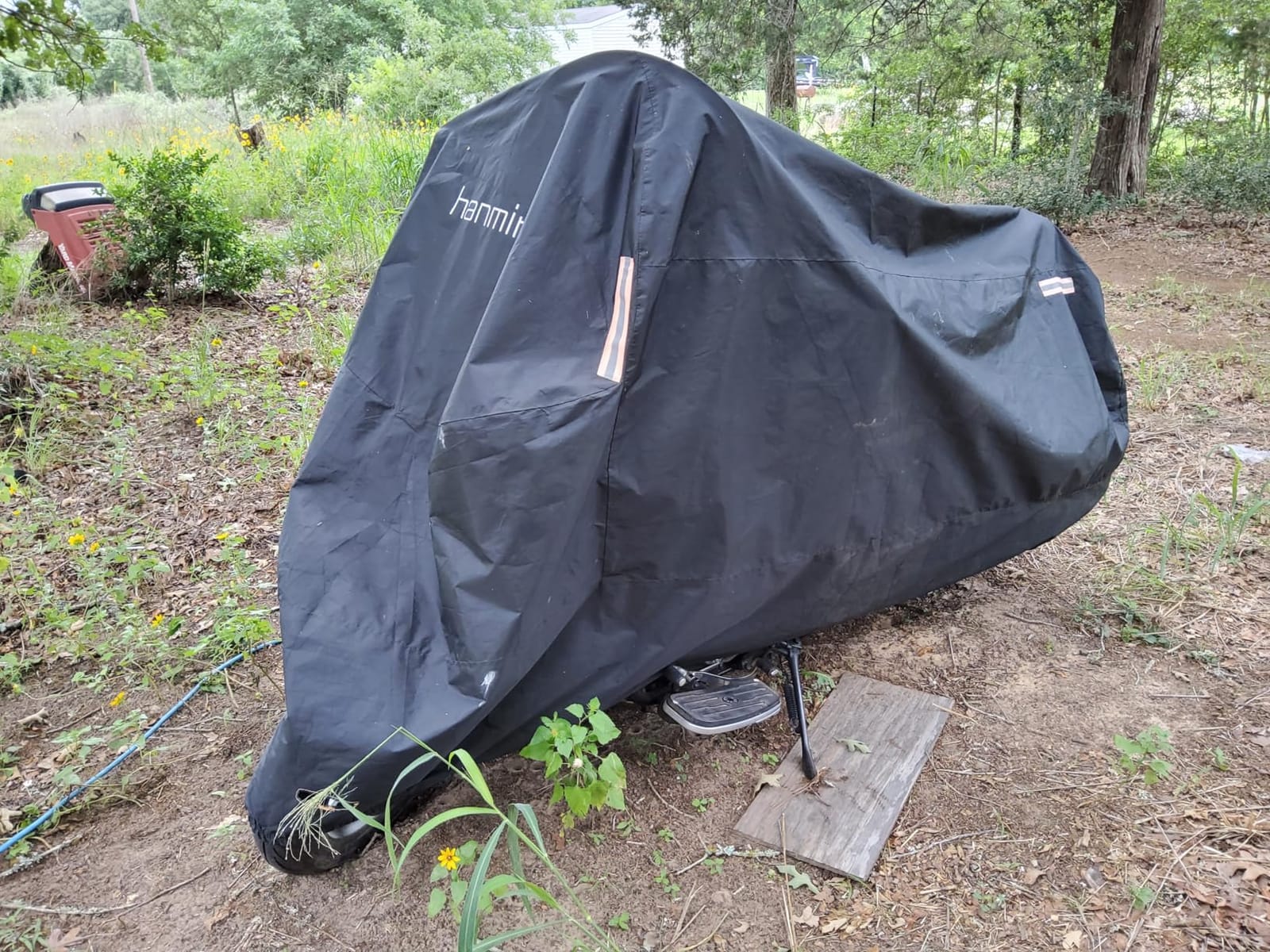 Hanmir Motorcycle Cover Waterproof Outdoor with Lock-Holes & Storage Bag customer photo 1