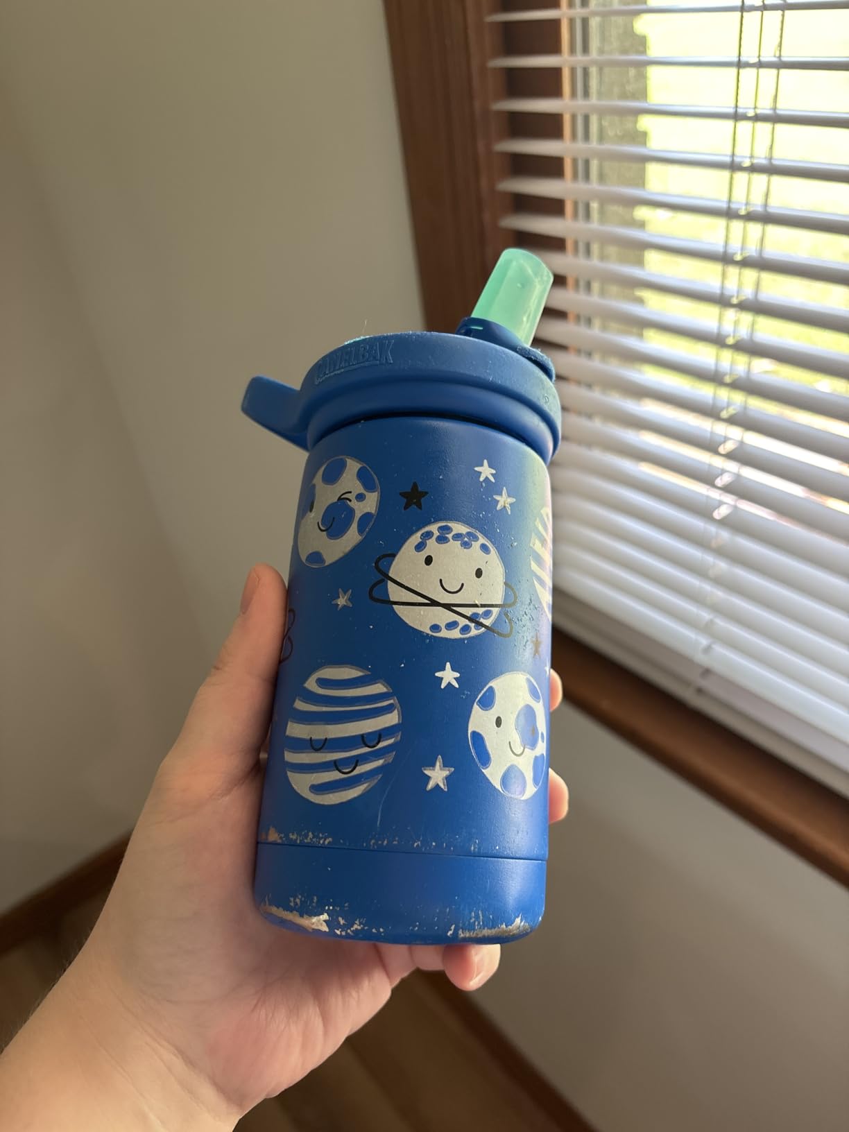 CamelBak Eddy+ Kids Stainless Steel Bite Valve Water Bottle 12oz, Biking customer photo 2