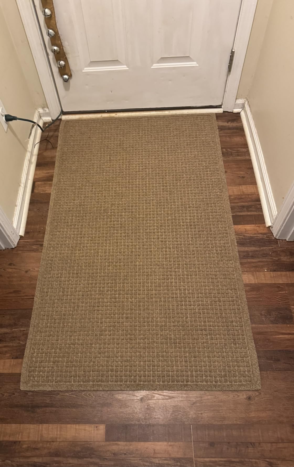 WaterHog Squares Front Door Mat Indoor Outdoor Entrance, All-Weather Mats customer photo 2
