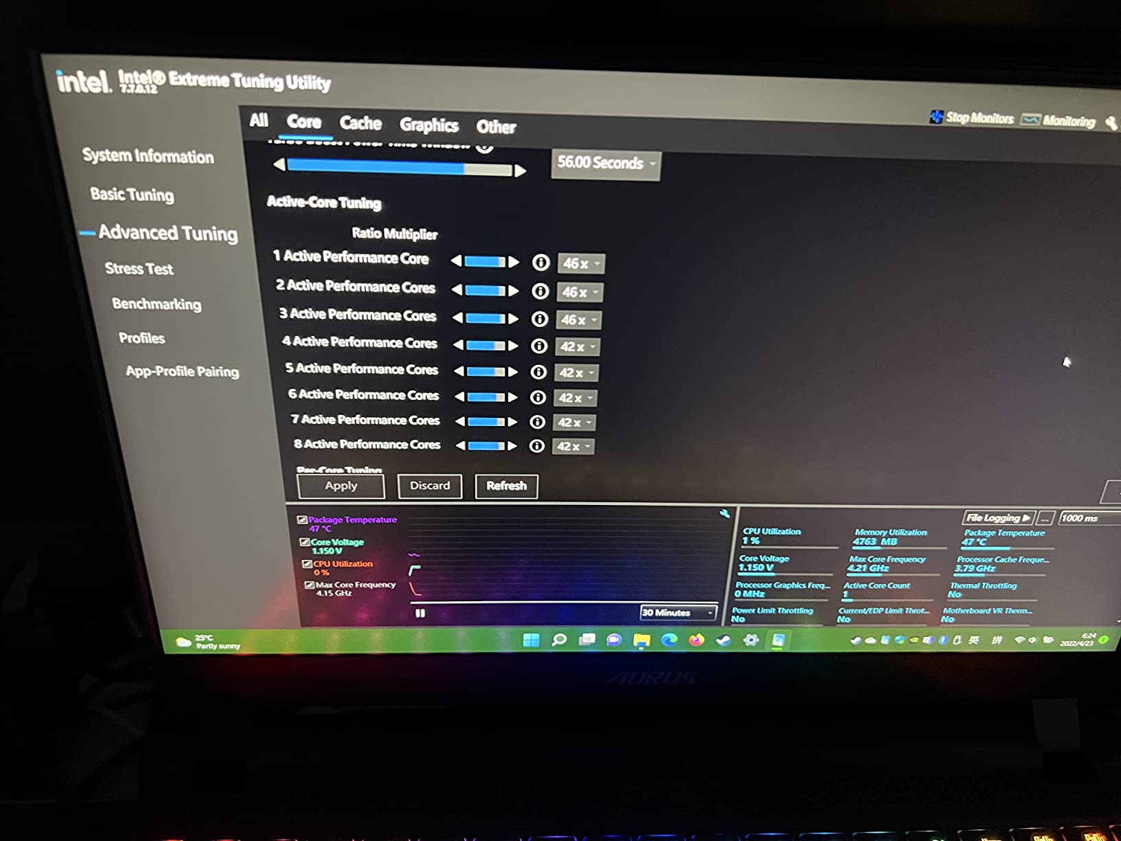 AORUS 15P XD - 15.6