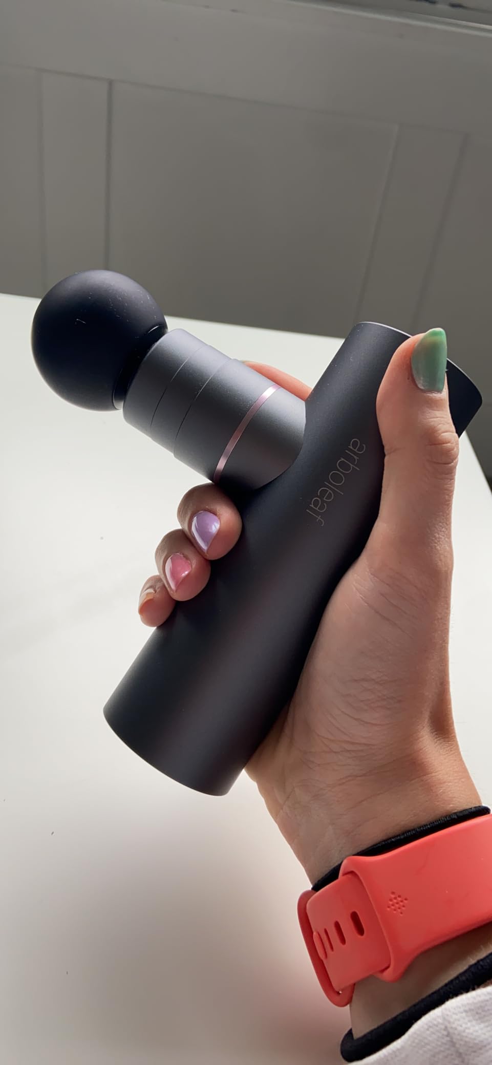 arboleaf Mini Massage Gun Deep Tissue, Portable Percussion Muscle Massager customer photo 1