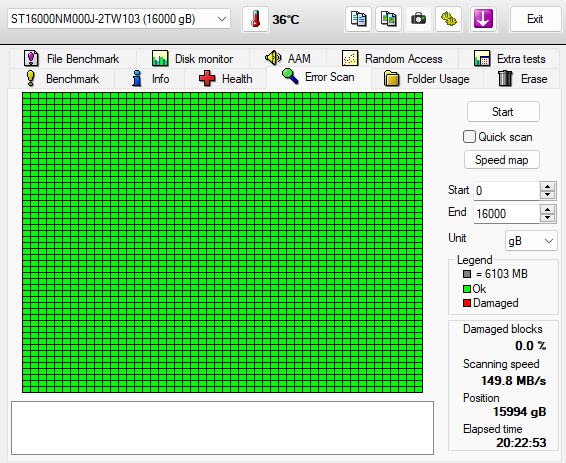 Seagate (Recertified) Exos X18 16TB Enterprise HDD - CMR 3.5 Inch Hyperscale SATA 6Gb/s, 7200 RPM, 512e and 4Kn FastFormat, Low Latency with Enhanced Caching (ST16000NM000J) customer photo 1