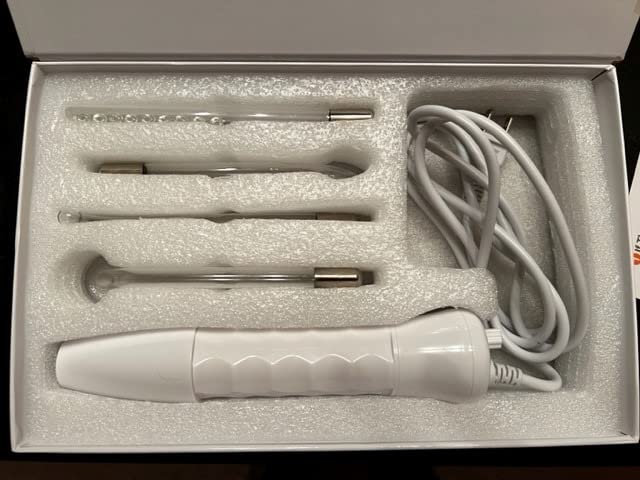 High Frequency Facial Wand - Uaike 4 in 1 Violet Portable Handheld customer photo 1