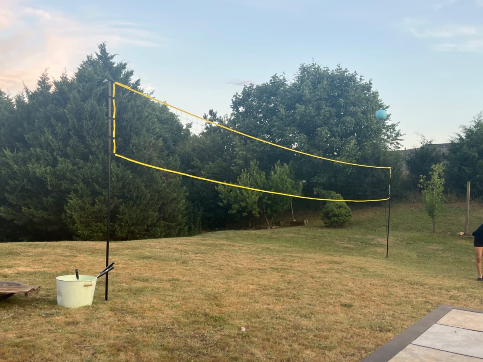Volleyball Net for Backyard, Regulation Size 32x3FT, Portable Outdoor customer photo 2