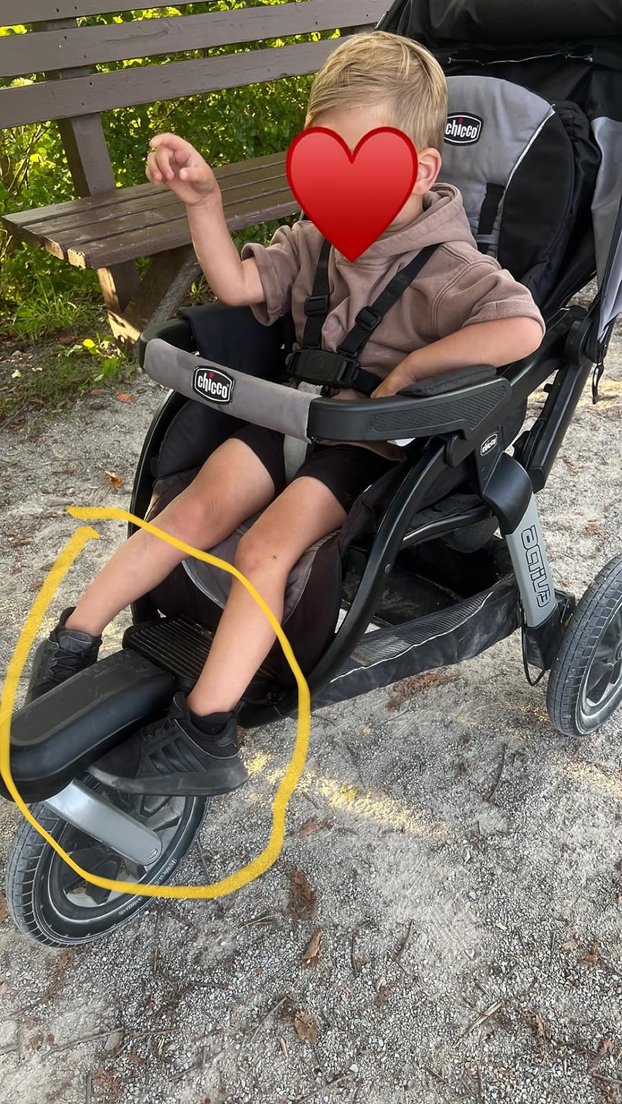 Chicco Activ3 All-Terrain Jogging Stroller w/Adjustable Suspension customer photo 1