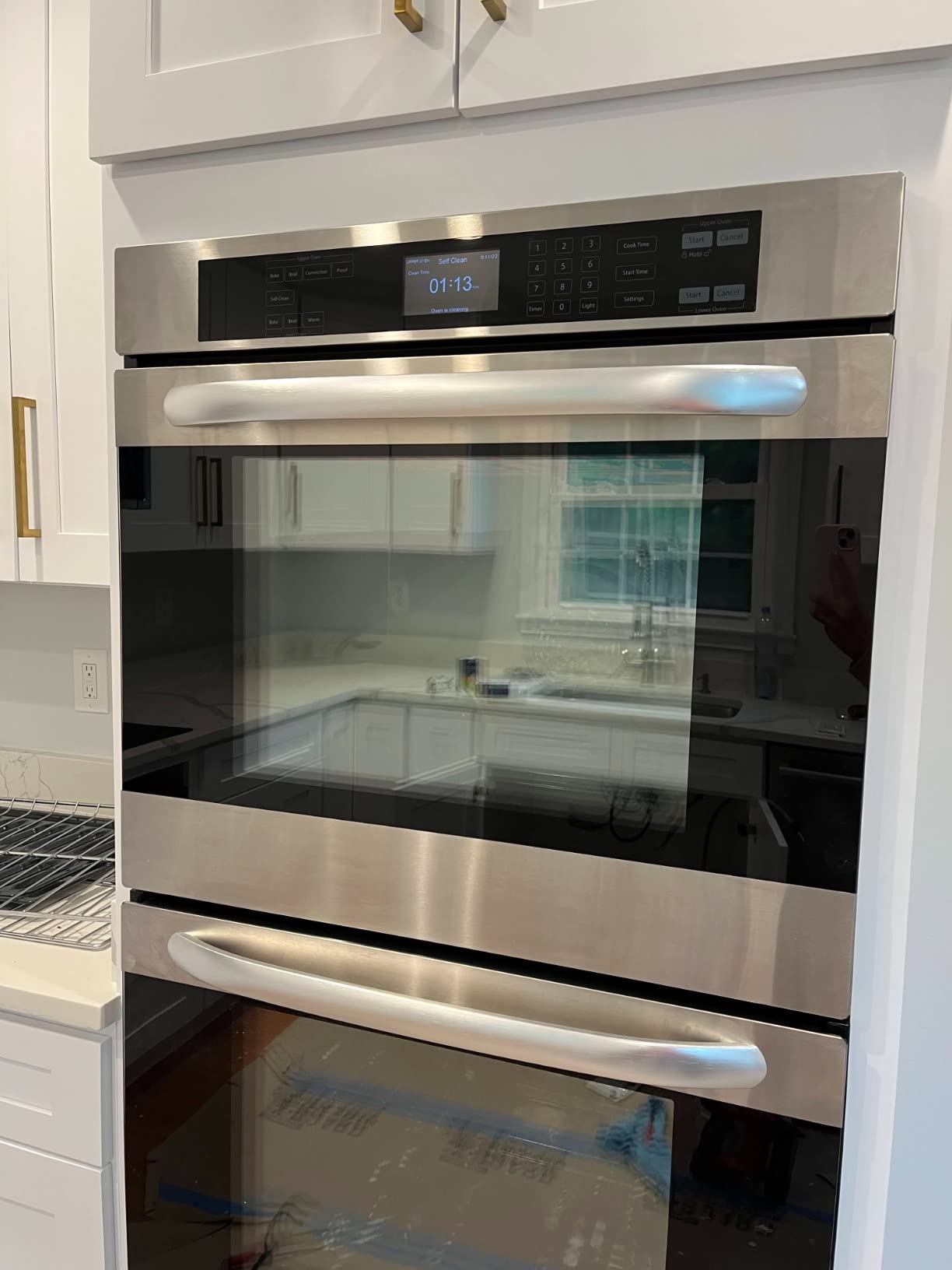 KoolMore 30-Inch Electric Double Wall Oven with Quiet, Rapid Convection Cooking, 7 Cook and Baking Modes, Self-Cleaning customer photo 1