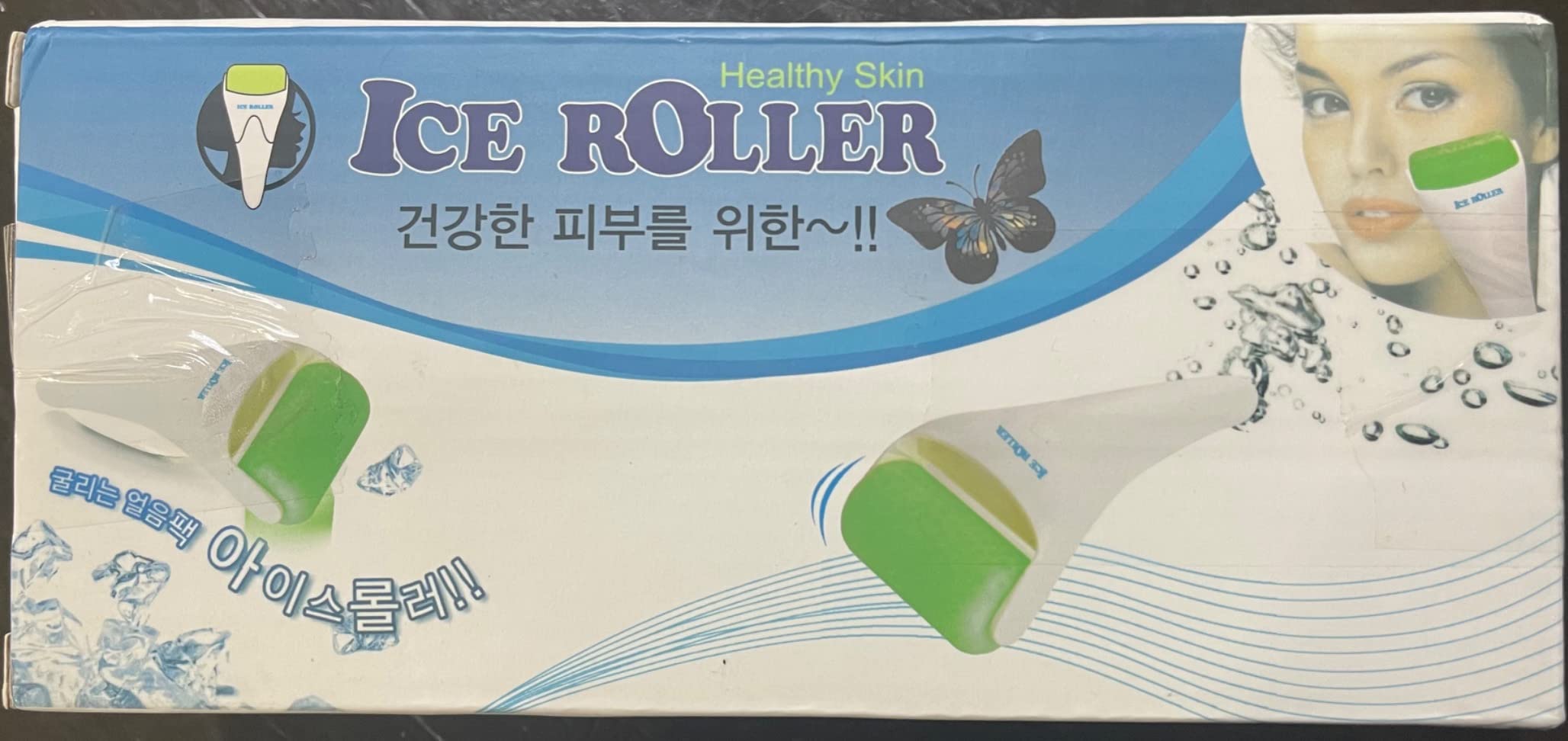 3 in 1 Ficial Face Ice Jade Roller and Gua Sha Tool, Natural Real Jade Anti-Wrinkle Face Eye Neck Massager Tool, Reduce Wrinkles, Puffiness, Migraine, Redness, Pain and Injury customer photo 2