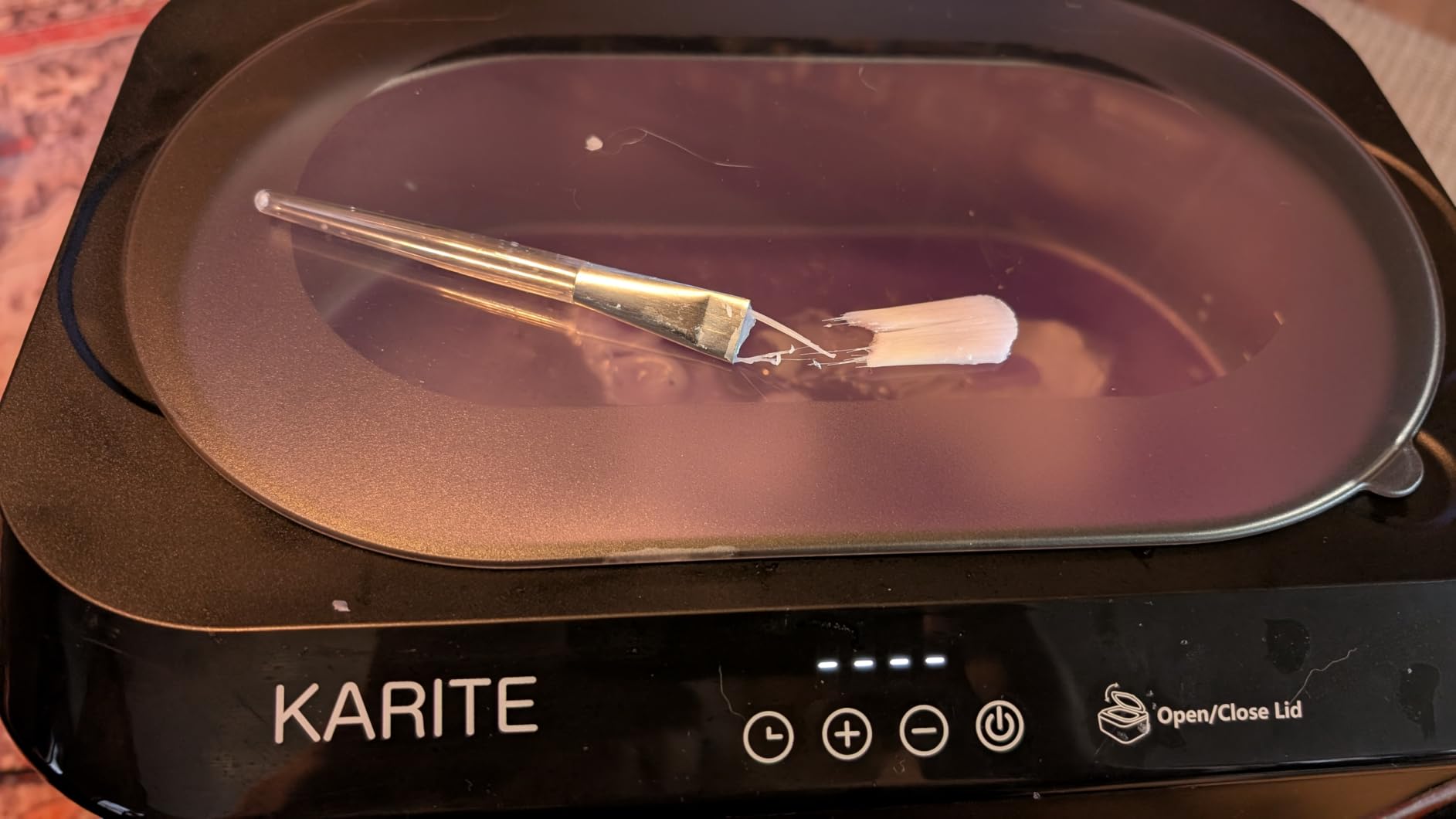 KARITE Paraffin Wax Machine for Hands and Feet with Auto Open Lid, Paraffin Bath,20Min Fast Wax Meltdown, Precision Temperature Control, 4500ml Paraffin Warmer with 8Pack Refills customer photo 1
