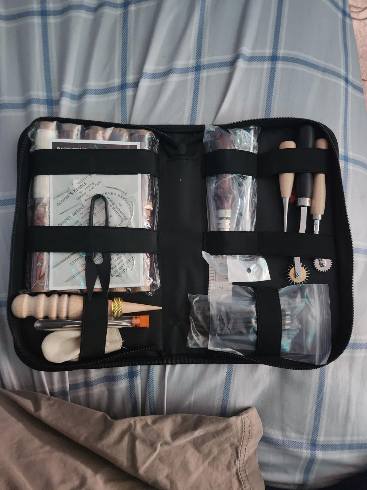PLANTIONAL Leather Working Tools for Beginners: Professional Leather Tools customer photo 1
