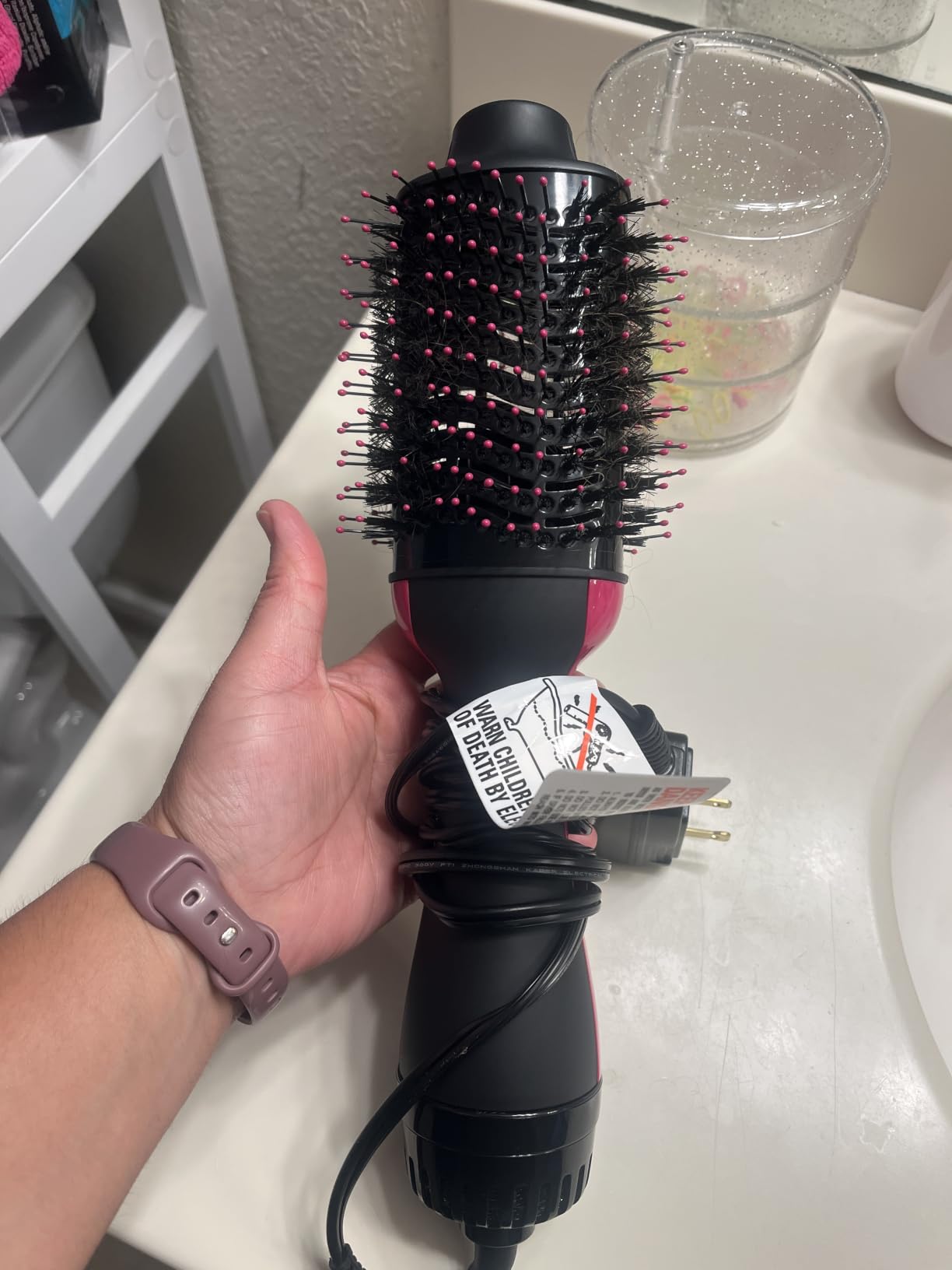 Hair Dryer Brush Blow Dryer Brush in One, 4 in 1 Hairdryer and Styler customer photo 1