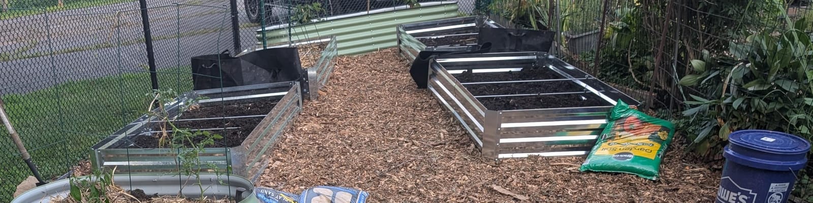 2-Pack Galvanized Raised Garden Bed 8x4x1ft customer photo 1