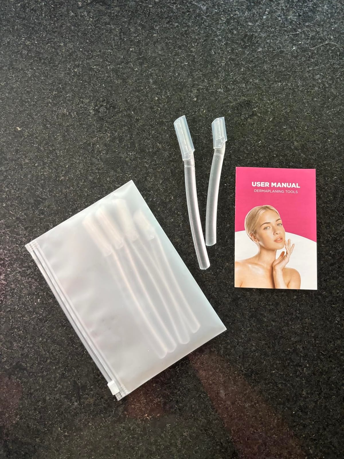 Dermaplane Razor for Women Face, (6 Count) Professional Dermaplaning Tool for Peach Fuzz, Facial and Eyebrow Hair Removal, Gentle Skin Exfoliation Blade customer photo 1
