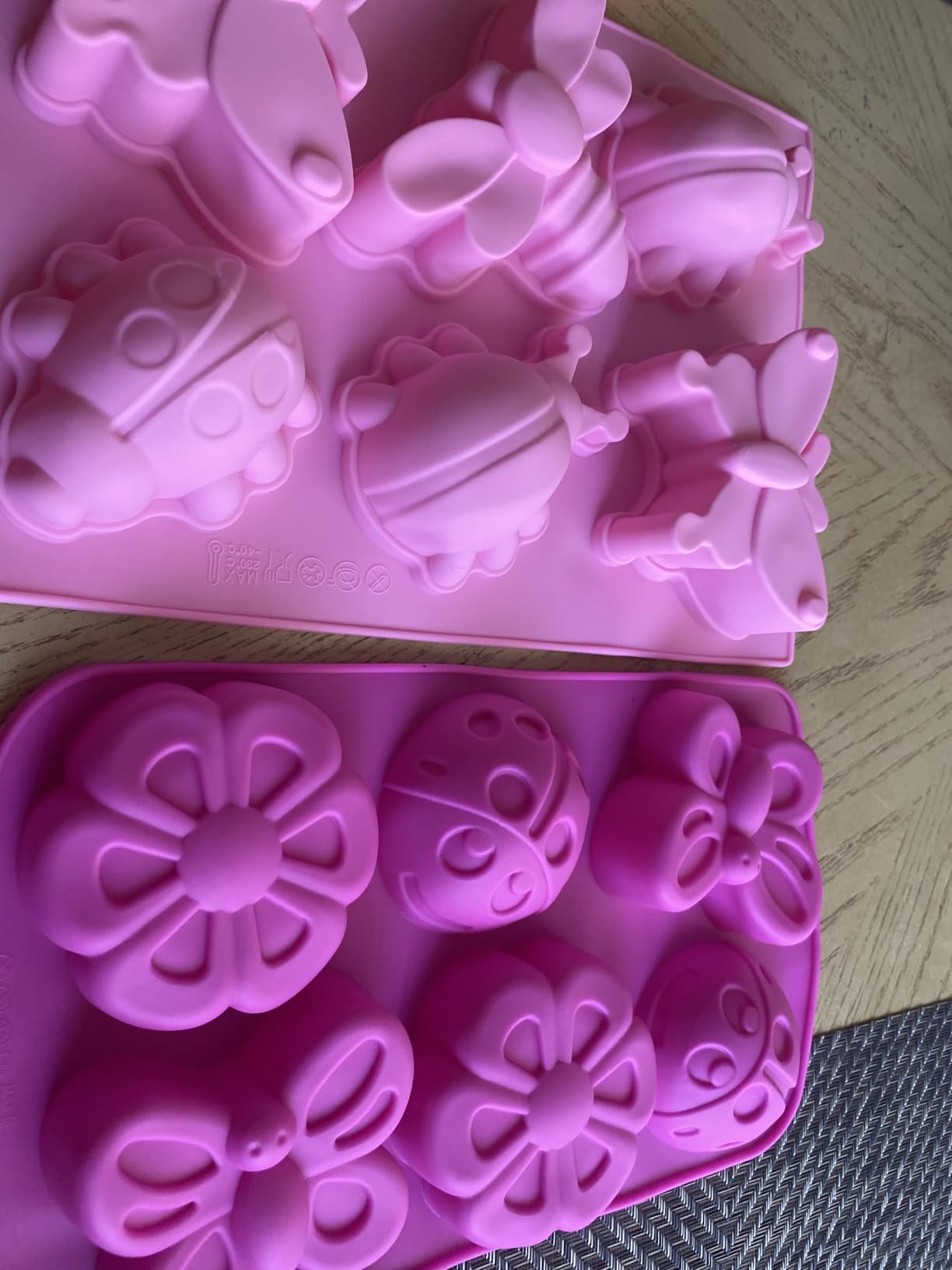 Sakolla 9″ Rectangular Silicone Molds for Epoxy Resin, Crystal Deep Casting Epoxy Mold for Flowers Preservation, DIY Artwork, Office Home Decoration customer photo 1