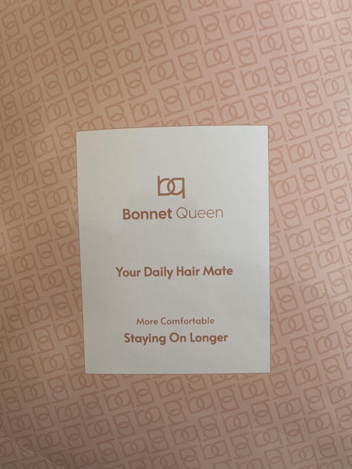 BONNET QUEEN Double Layer Silk Bonnet for Sleeping for Women Satin Lined Bonnet Night Cap for Curly Hair with Tie Band,Champagne customer photo 1