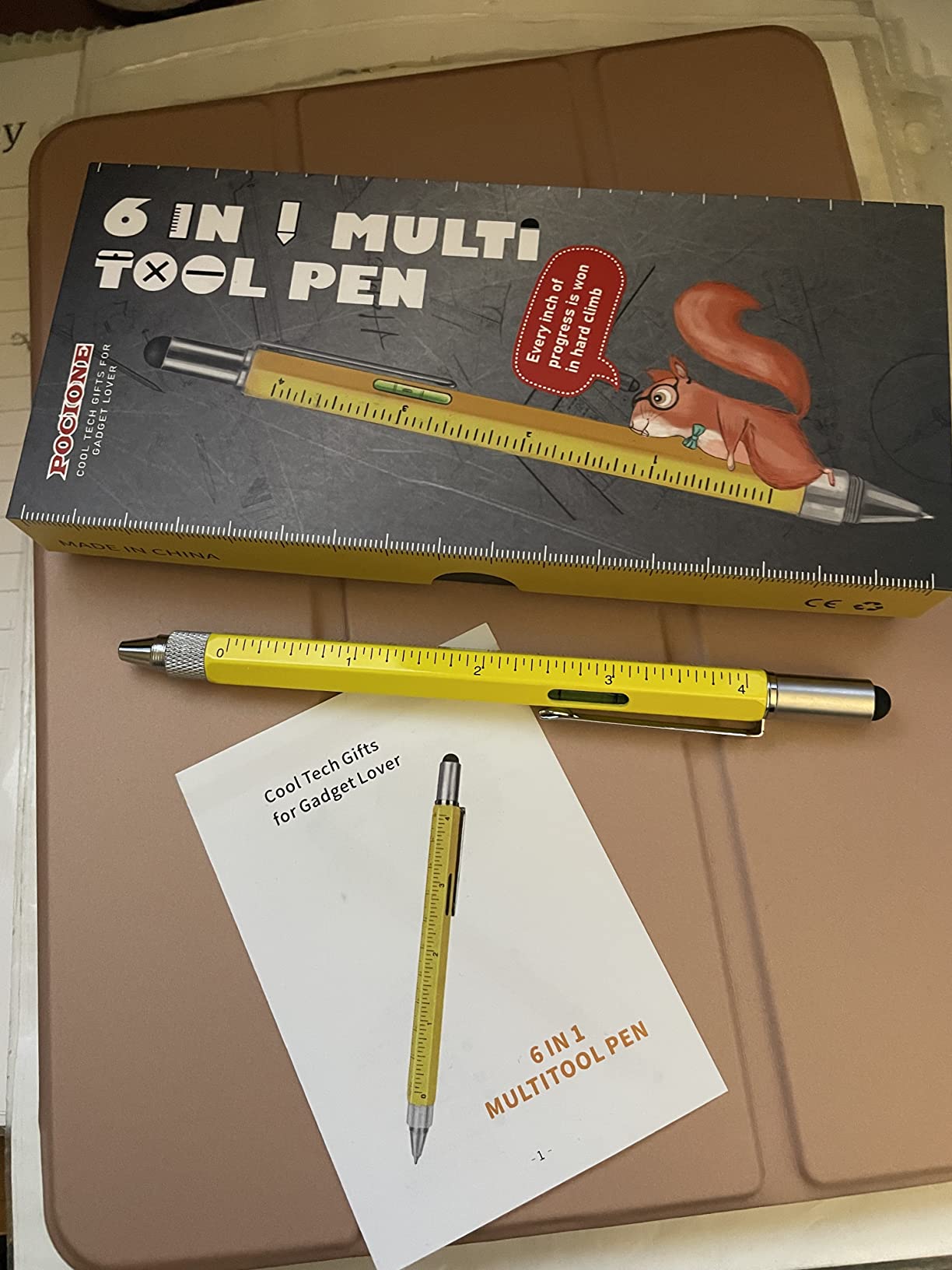 Stocking Stuffers for Men Multitool Pen - Mens Gifts for Christmas Unique White Elephant Gifts for Adults Useful, Birthday Gift Ideas for Dads Grandpas Who Want Nothing, Cool Gadgets EDC Tools for Men customer photo 1