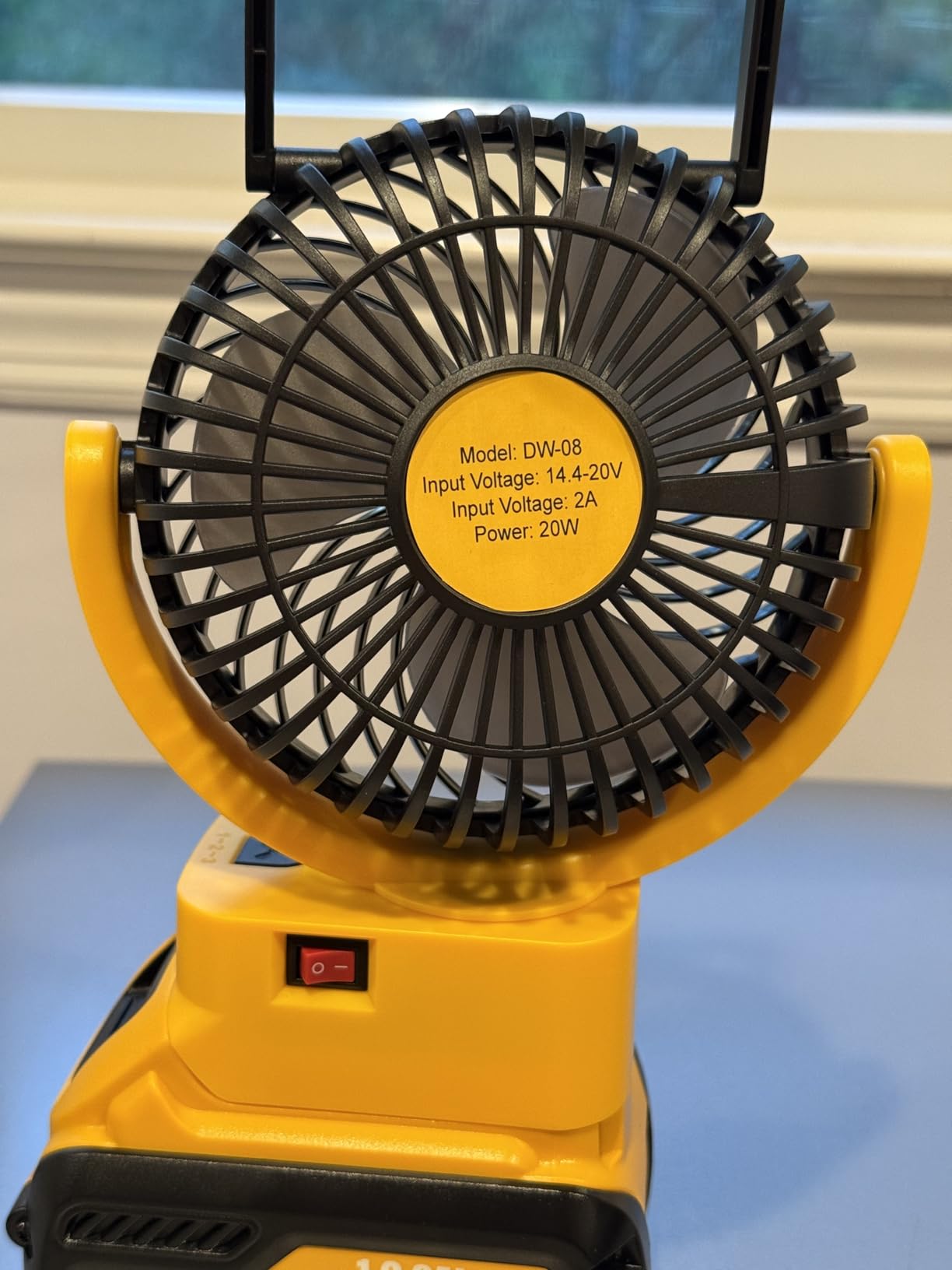 ohyes 5IN Jobsite Fan Fit For DeWALT 20V Max Battery customer photo 2