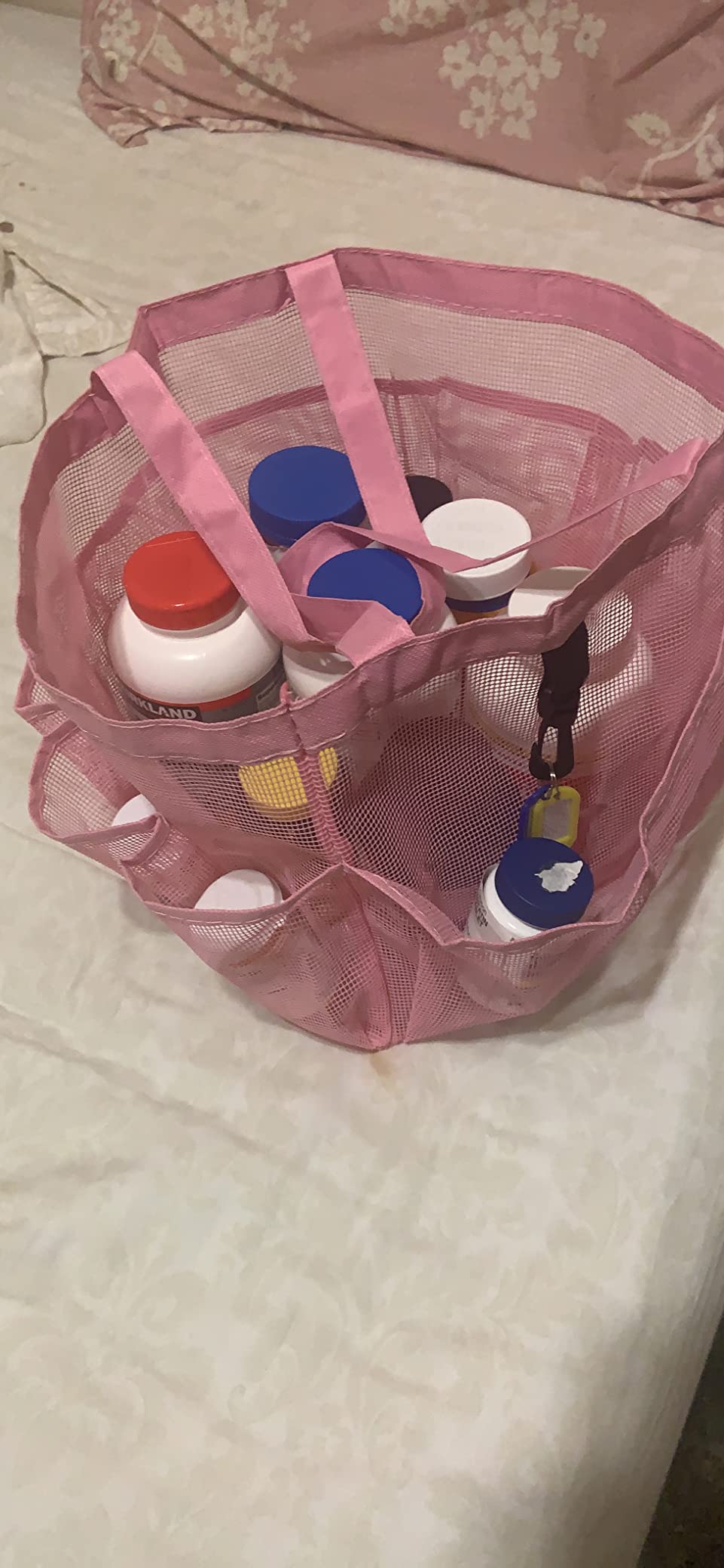 Temede Mesh Shower Caddy Portable for College Dorm Room Essentials customer photo 2