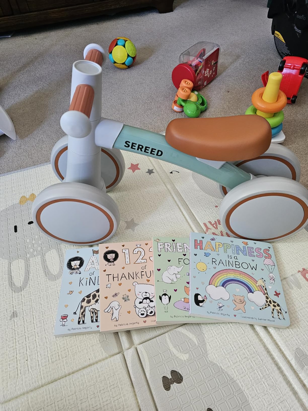 SEREED Baby Balance Bike for 1 Year Old Boy Girl, First Birthday Gift Toy customer photo 1