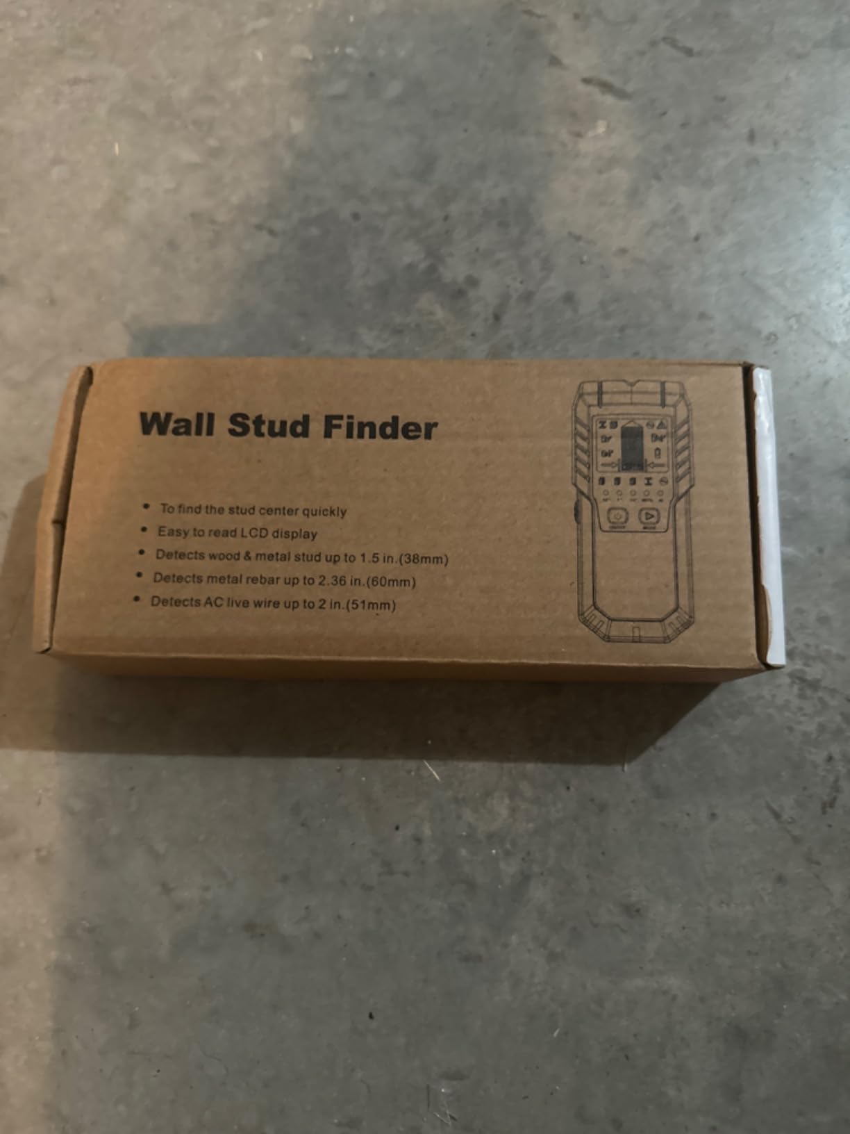 Povlen Stud Finder Wall Scanner Detector with Wood Metal AC Wire Detection customer photo 2