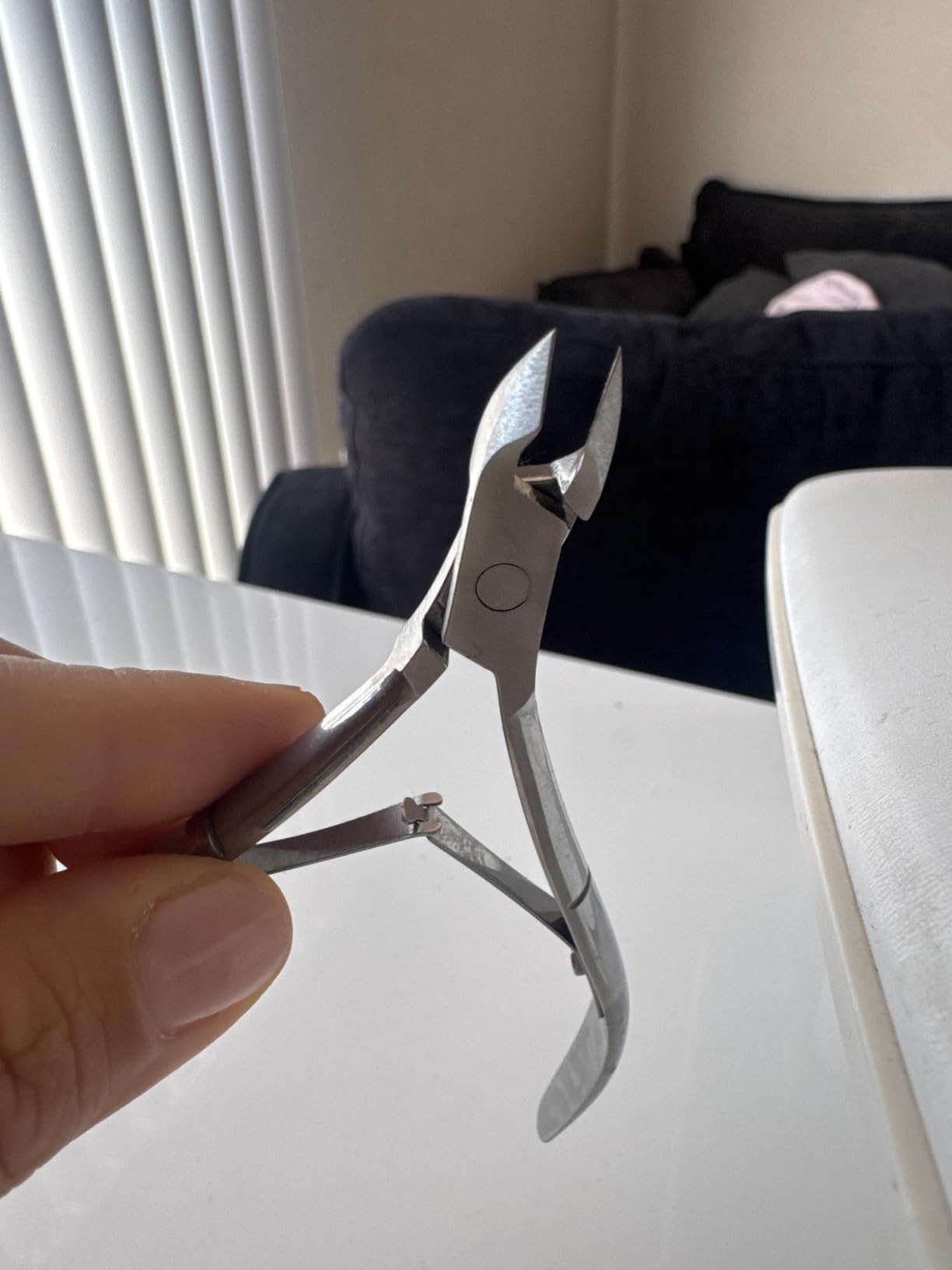 Professional Cuticle Trimmer Cuticle Nippers,Pedicure Nail Care Tool customer photo 1