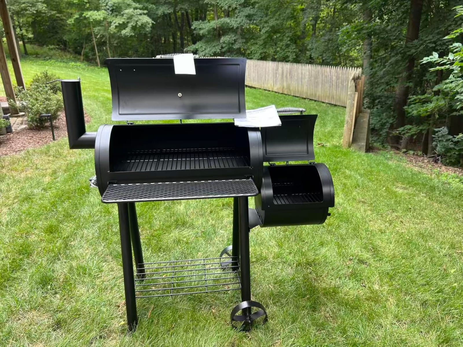 Captiva Designs Smoker Grill Extra Large Outdoor Charcoal Barbecue Grill customer photo 1